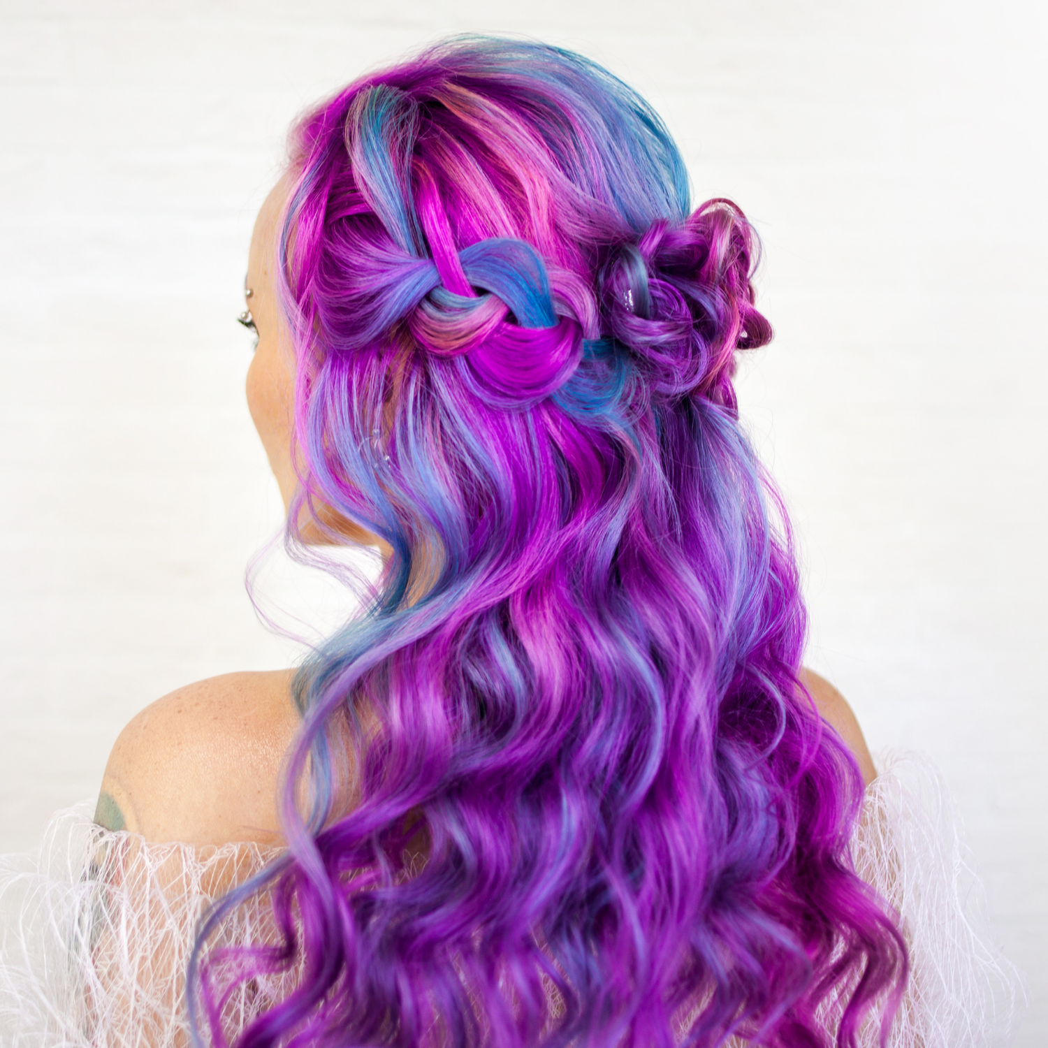 Hair coloring products for vibrant, long-lasting color (CANVA image).